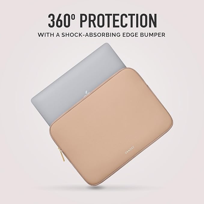 Vandel Slim MacBook Pro 16 Inch Laptop Sleeve, 15.6-16 inch Laptop Case, Protective MacBook Case Sleeve, Dell XPS 16 Cover 15.6 in, HP 15-fc, Lenovo IdeaPad 15, Mac Book Pouch, Computer Carrying Bag