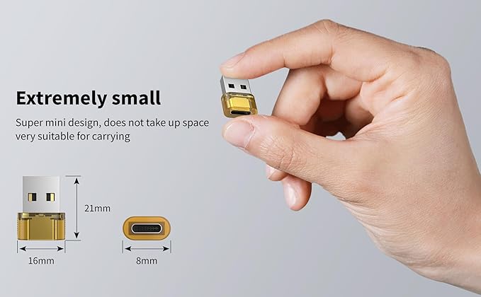 5 Pack USB A to USB C Adapter,A Male to Type C Female Charger Converter Compatible with Apple Watch,iPhone 15 14 13 12 Pro Max Plus,iPad 9 10 Air 5 Mini 6,Car,Samsung Galaxy S23 S24 (Yellow)