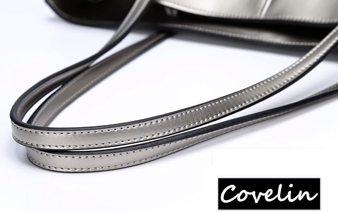 Covelin Women's Handbag Genuine Leather Tote Shoulder Bags Soft Hot