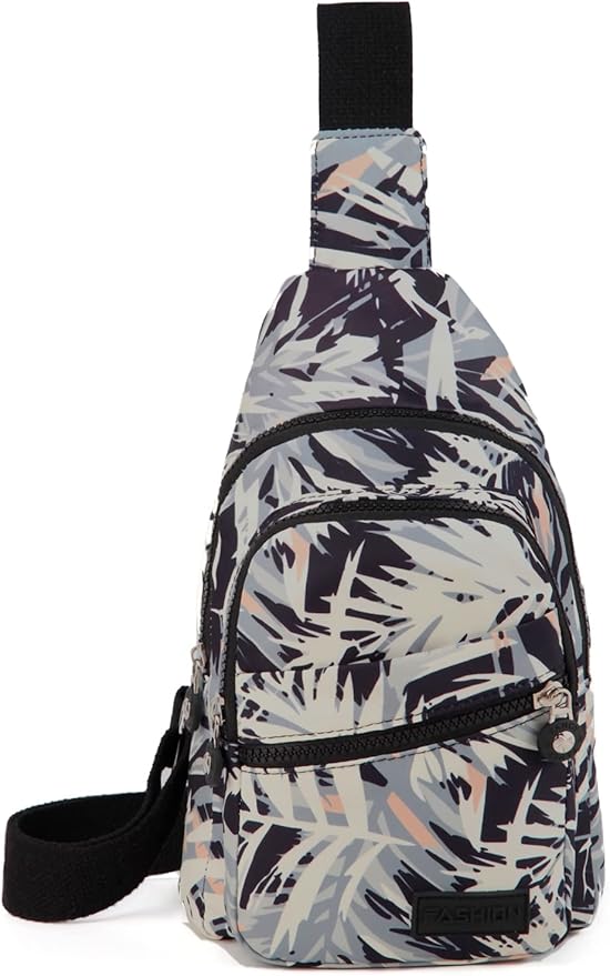 EVANCARY Small Sling Bag for Women Men, Sling Backpack Chest Daypack Crossbody Bag for Travel Outdoor Hiking