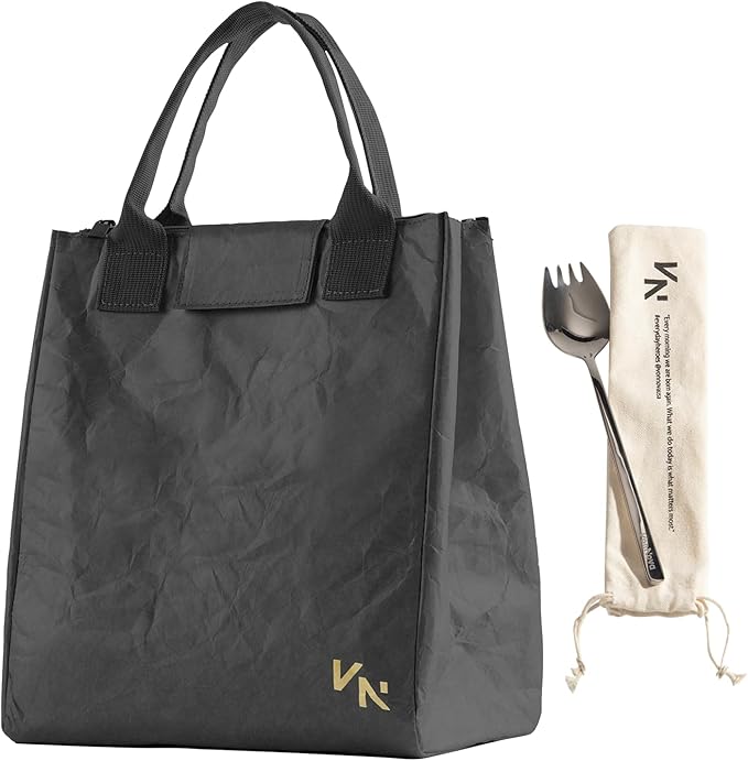 VonNova Women’s Insulated Lunch Bag with Premium 4mm Cooler Insulation, Cute Large 7L Lunch Tote for Office, Durable Small Lunch Box for Women, Stylish Lunchbox for Adults, Teens, Nurses, Teachers