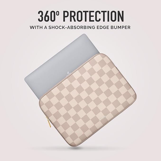 Vandel Slim Laptop Sleeve 13-13.3 inch Laptop Case for Macbook Air 13/Pro 13 Inch- Protective Macbook Case Sleeve, Tablet Carrying Bag Pouch for Lap Top Notebook, Chromebook, Dell, Asus Computer Cover
