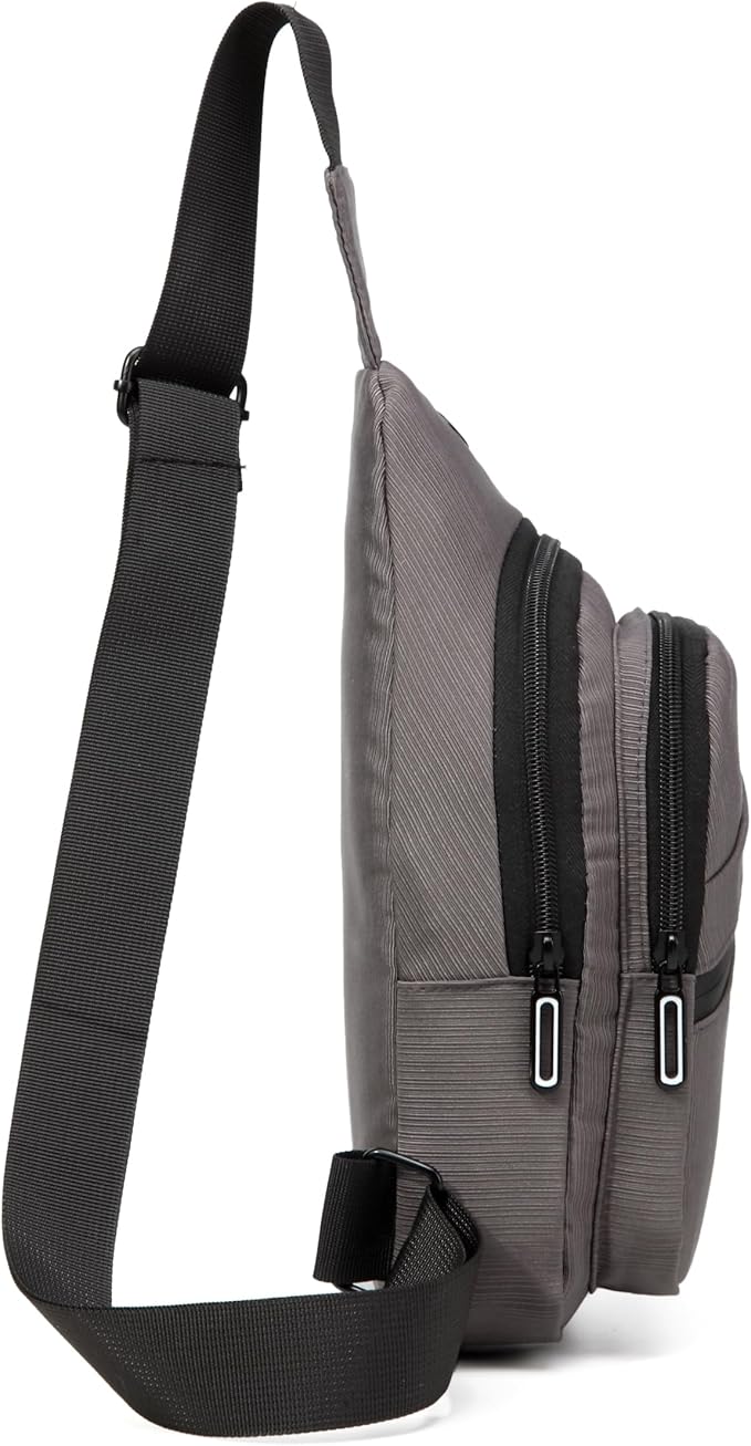 EVANCARY Small Sling Bag for Women Men, Sling Backpack Chest Daypack Crossbody Bag for Travel Outdoor Hiking