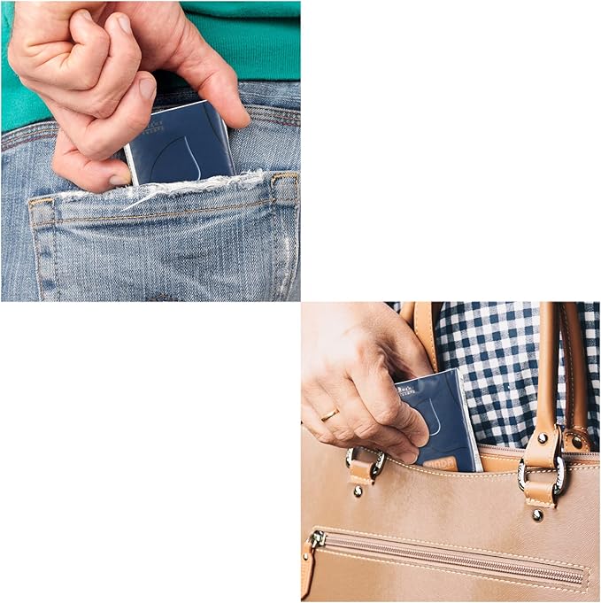 Saedy 100 Packs 4-Ply Mini Soft Pocket Tissues, Travel Size Facial Tissue Paper