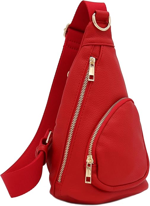 FashionPuzzle Compact Triangle Sling Bag