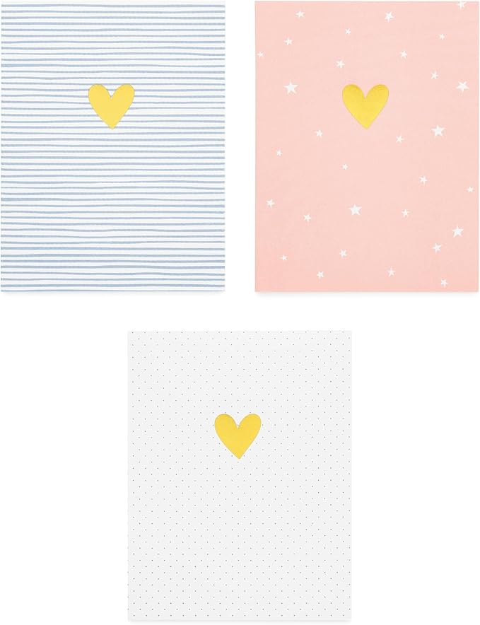 Sugar Paper Cards For Every Occasion Card Box, Greeting Card Assortment Box with Dividers, Set of 12 Greeting Cards and Envelopes, Birthday Cards, Thank You Cards, Generic Cards, Blank Inside, 6.25" x