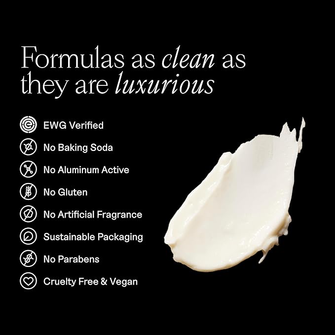 Each & Every Aluminum Free Deodorant for Women & Men - All Natural Deodorant for Sensitive Skin, EWG Verified - Clean, Baking Soda-Free, Plant-Based Fragrance, Raspberry & Mandarin, 2.5oz