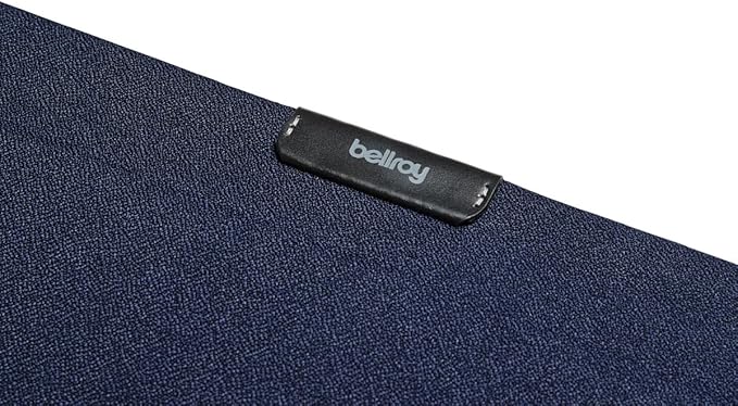 Bellroy Laptop Sleeve (Fits 16 Inch Laptop or MacBook, Slim Protective Case with Magnetic Closure)- Navy