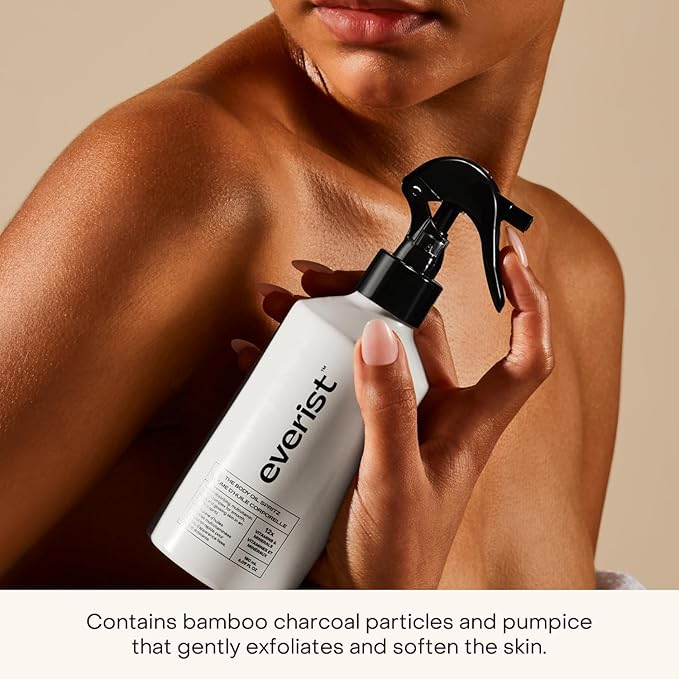 The Hydrating Body Ritual Set, 3.4 fl. oz Body Wash Concentrate & 6.09 fl. oz Post Shower Body Spritz in Jute Travel Bag, Cleansing & Hydrating For All Skin Types