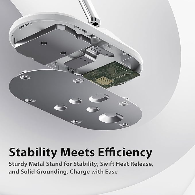 3-in-1 Wireless Charging Station for Apple Devices - Fast Charging Station for iPhone and Watch with MagSafe, Stable Charger Stand for iPhone 12-15 & iPhone 16 & iWatch & AirPods