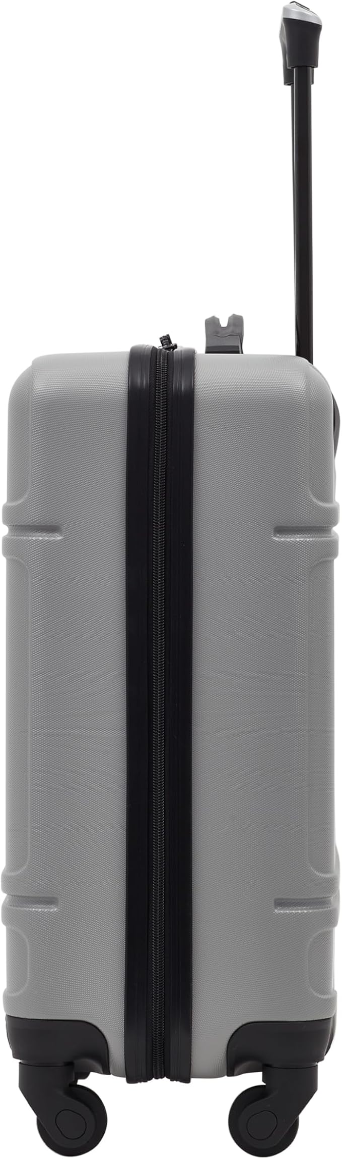 Travelers Club Skyline Spinner Luggage, Gray, 22-Inch Carry-On