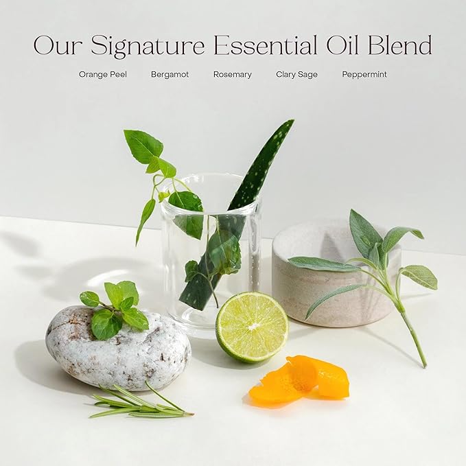 The Exfoliating Body Ritual Set, 3.4 fl. oz Exfoliating Body Wash Concentrate, 6.09 fl. oz Body Oil Spritz & Konjac Sponge in Jute Travel Bag, Cleansing & Hydrating For All Skin Types