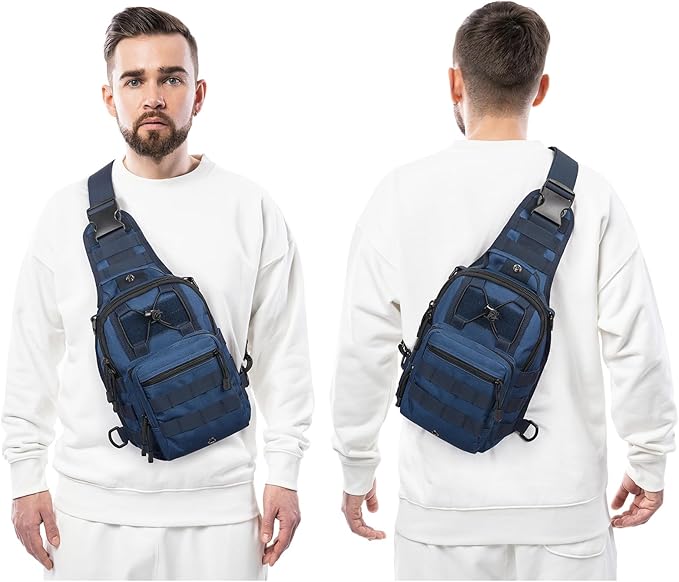 G4Free Outdoor Tactical Bag Backpack, Military Sport Bag Pack Sling Shoulder Backpack Tactical Bag for Every Day Carry