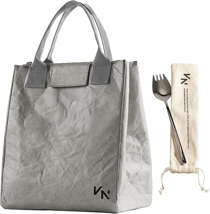 VonNova Women’s Insulated Lunch Bag with Premium 4mm Cooler Insulation, Cute Large 7L Lunch Tote for Office, Durable Small Lunch Box for Women, Stylish Lunchbox for Adults, Teens, Nurses, Teachers