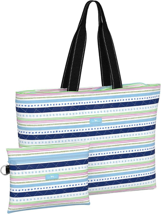 SCOUT Plus 1 Foldable Travel Bag, 2 Bags in 1, Tote Folds into Zipper Pouch