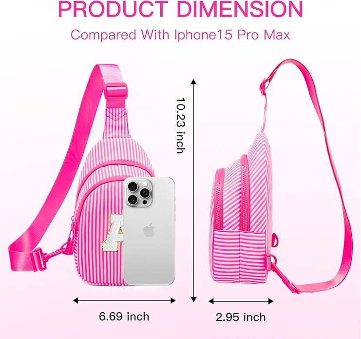 Gifts for 8 9 10 11 12 Year Old Girls Sling Bag Crossbody Bags Fanny Pack for Teen Girls Personalized Gifts for Women