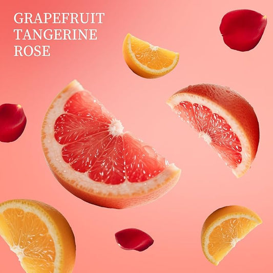 Power Mist Hand Sanitizer Spray, Scented Hydrating Hand Sanitizers Travel Size Refillable, Pocket Portable 1-Pack (Sunset over Grapefruits) 0.93Fl Oz 460-Sprays Each