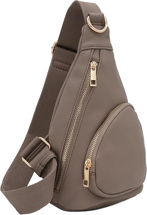 FashionPuzzle Compact Triangle Sling Bag