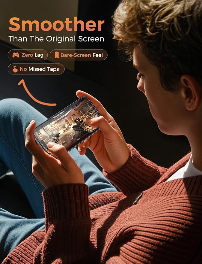 MAGIC JOHN 3rd Gen Upgraded for iPhone Air Screen Protector 6.5 Inch,HD Clear,Shatterproof Tempered Film,Auto Dust-Elimination,Bubble Free,Easy Installation,2 Pack