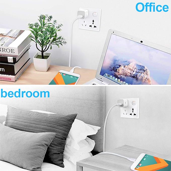 USB Plug Wall Adapter for iPhone,1A/5V Single Port Phone Wall Charger Block Charging Cube Box Brick 3 Pack for iPhone 15 Pro Max/14/13/12/11,Samsung Galaxy S24/S23/S22/S21/S20/A55/A14,Google Pixel 8a