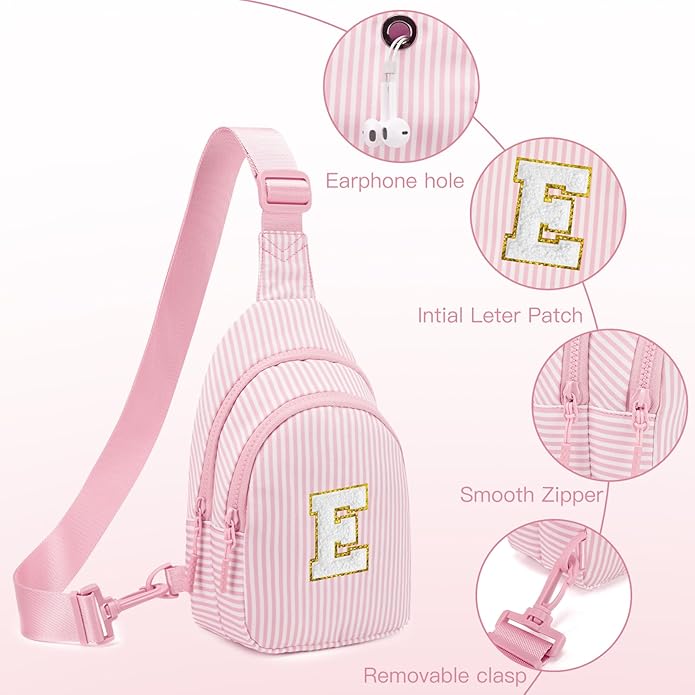 Gifts for 8 9 10 11 12 Year Old Girls Sling Bag Crossbody Bags Fanny Pack for Teen Girls Personalized Gifts for Women