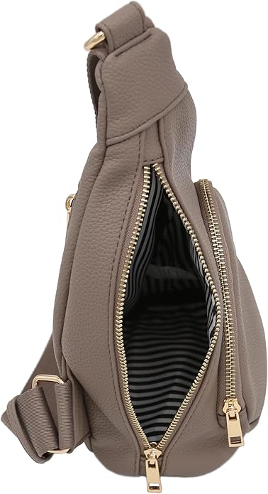 FashionPuzzle Compact Triangle Sling Bag