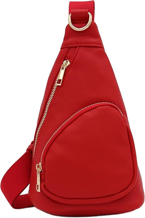 FashionPuzzle Compact Triangle Sling Bag