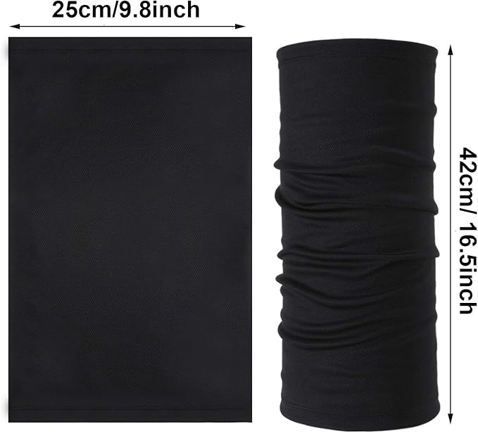 Geyoga Winter Face Mask for Men UV Protection Mask Sunscreen Breathable Windproof Neck Gaiters Scarf Fishing Cycling Running