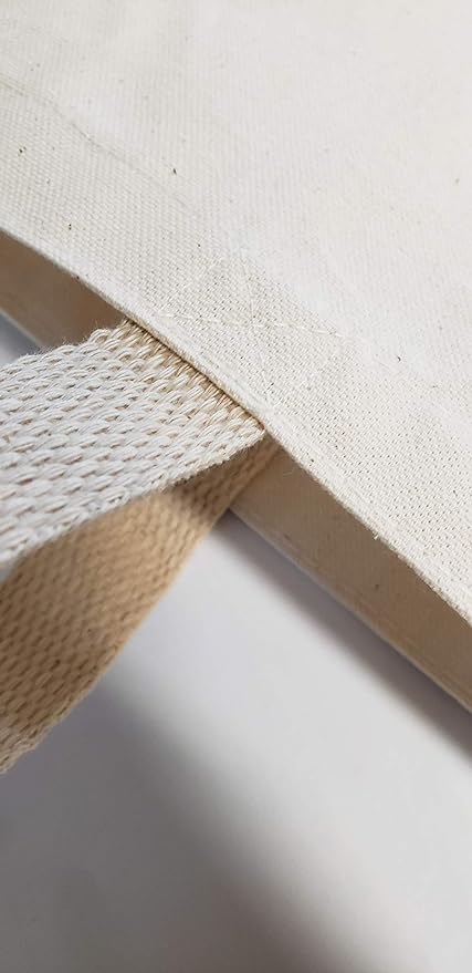 Sturdy Canvas Wholesale Tote Bags with Bottom Gusset 15"W x 16"H x 3"G Blank Totes Great for DIY Painting Printing Embroidery