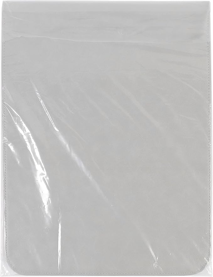 Allinside 11-12 inch Laptop Sleeve Case Compatible with MacBook Air 11 2010-2015/MacBook 12 2015-2017, Waterproof PU Leather Laptop Sleeve Bag Protective Vertical Case Cover, Gray