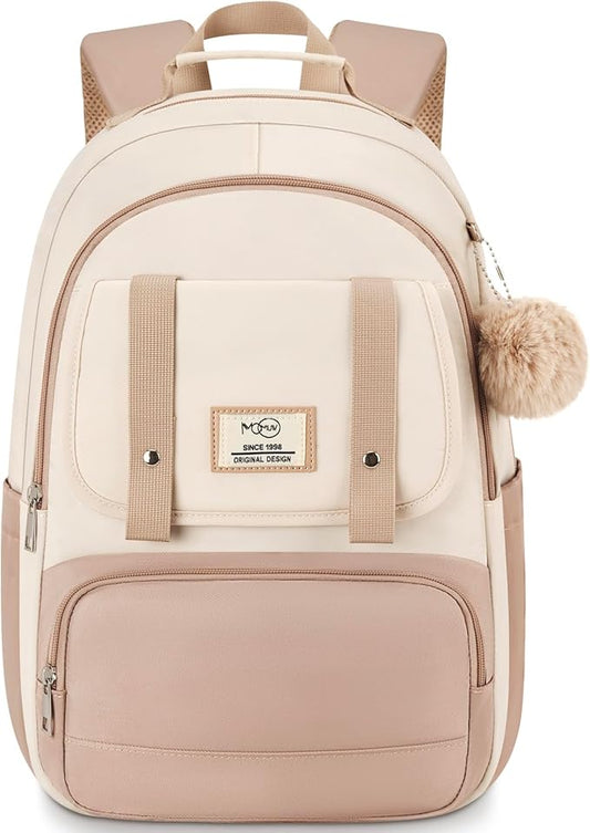 MOMUVO Kids Backpack for Girls,Bookbag for Teens School Bag Elementary Primary Middle School Book Bag,17.3 inch
