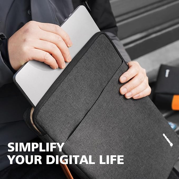 NIDOO 15.6 inch Laptop Sleeve Case Computer Bag for 15.6" Lenovo Legion 5 / IdeaPad Gaming 3i / ThinkPad T15 P15s E15 / 16" Legion 7 / Legion 5 Pro/Yoga 7i / HP Spectre x360 / Galaxy Book3 Acer Dell