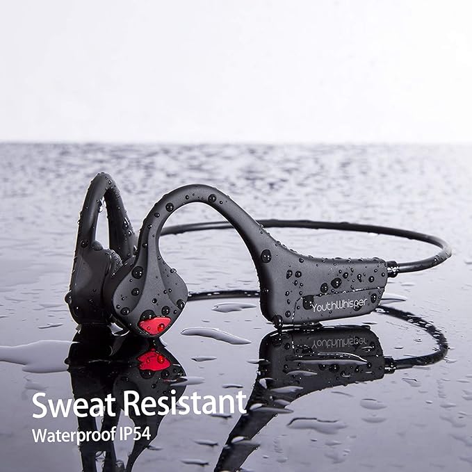 Bone Conduction Headphones Bluetooth Open Ear Headphones with mic Wireless Muitipoint Connection Waterproof Sports Headsets for Running Cycling and Workouts