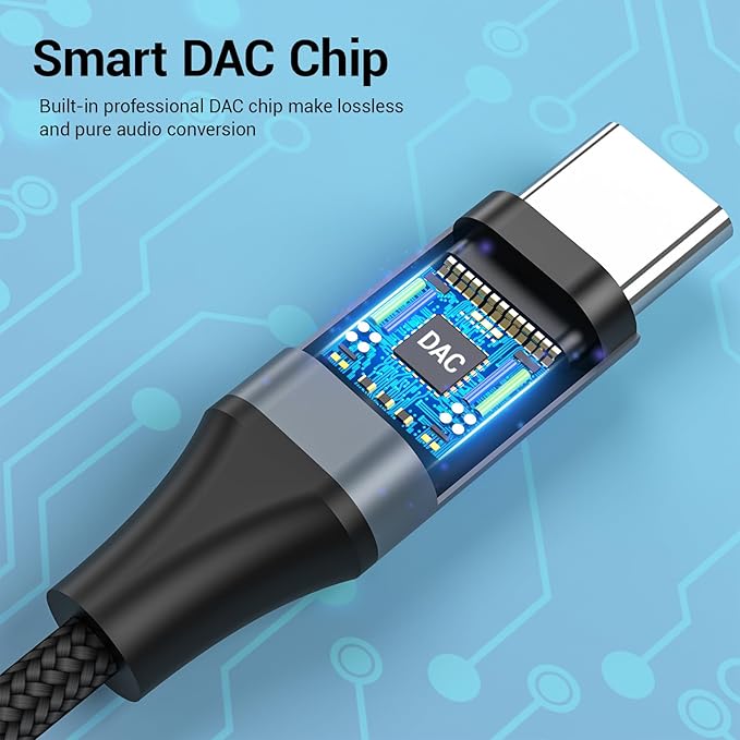 4pcs USB C to 3.5mm Female Headphone Jack Adapter, Upgrade Metal Case, Compatible with Samsung S20+/S21 Ultra, iPhone15 16, and More USB C Audio Devices