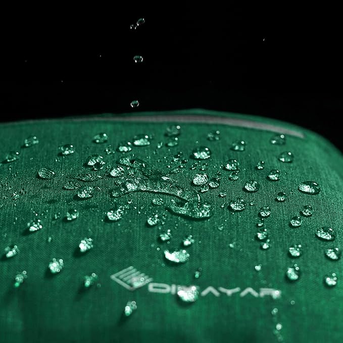 Dimayar 85L Travel Duffle Bag for Men Women - Foldable Duffel Bag with Shoes Compartment - Overnight Bags Waterproof & Tear Resistant(Forest Green)