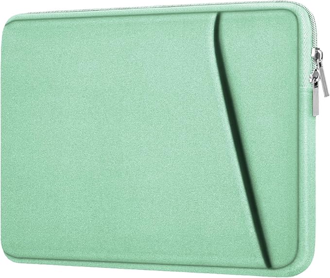 Askuko Laptop Case 14 inch, Shockproof Protective Computer Cover, Durable Carrying Bag Laptop Sleeve Compatible with 14"" MacBook Air/Pro HP Asus Lenovo Notebook, Light Blue