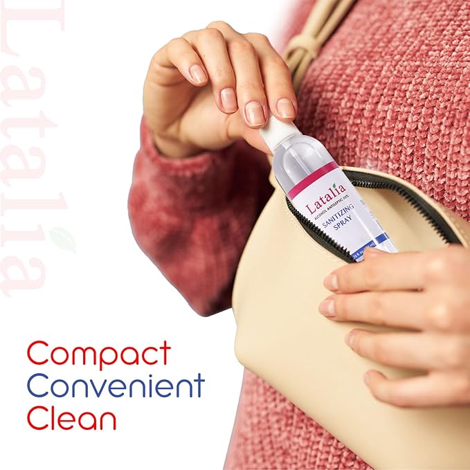 Hand Sanitizer Spray - Pack of 96 Unscented Spray Hand Sanitizer for Hands (6.67 fl. oz)