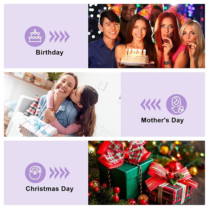 Clear Mini Makeup Bag for Purse, Small Nylon&PVC Cosmetic Travel Bag TSA Approved Toiletry Bag with Zipper, Preppy Transparent Makeup Travel Bag Coin Purse for Women Men Girls(Mini-Purple)