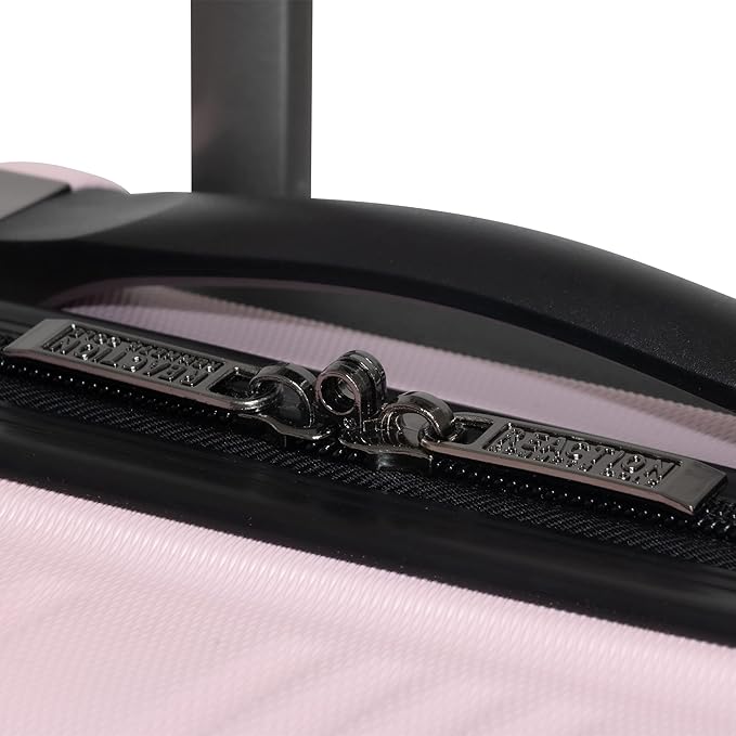 Kenneth Cole REACTION Out of Bounds Lightweight Hardshell 4-Wheel Spinner Luggage, Blush, 28-Inch Checked