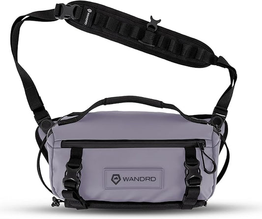 WANDRD ROGUE V1 6L Sling: Compact Camera Sling and Crossbody Bag with Fast Access, 3-Way Carry– Lightweight Everyday Bag Great for Travel, Photography, and Daily Use (Uyuni Purple)