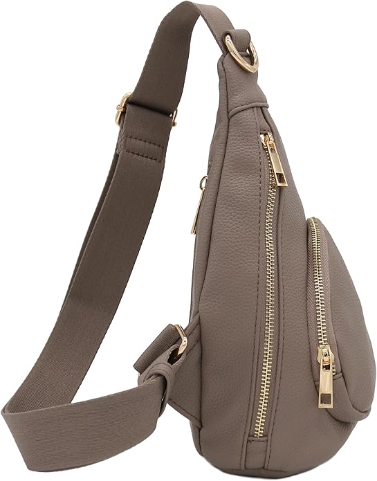 FashionPuzzle Compact Triangle Sling Bag