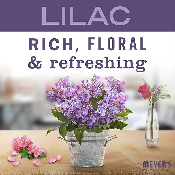 MRS. MEYER'S CLEAN DAY Room Freshener Variety Scents 3 CT (Rose + Lilac + Mint) 8 fl oz.