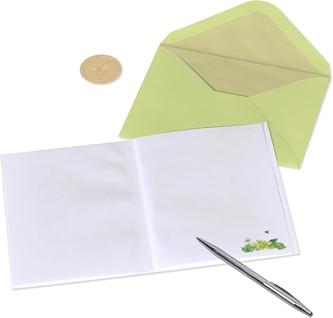 Papyrus Blank Card (Florals)