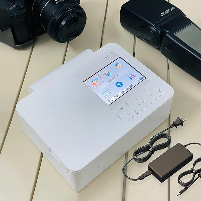 UL Listed 24V Power Supply for Canon SELPHY CP1300 CP1200 CP1500 CP910 CP900 CP800 Printer, for Fujitsu Scanner fi-7160 fi-7180 fi-7260 fi-7280 Charger Power Supply Adapter