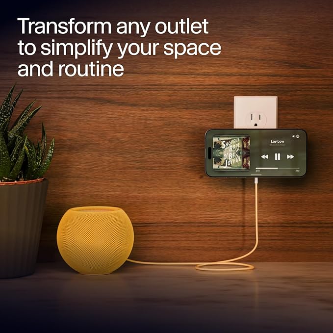 Twelve South PowerBug Qi2 Magnetic Wireless Charger & 35W USB-C Hub, Slate — Works with MagSafe, PixelSnap, and Qi2 Magnetic Phones, Slate