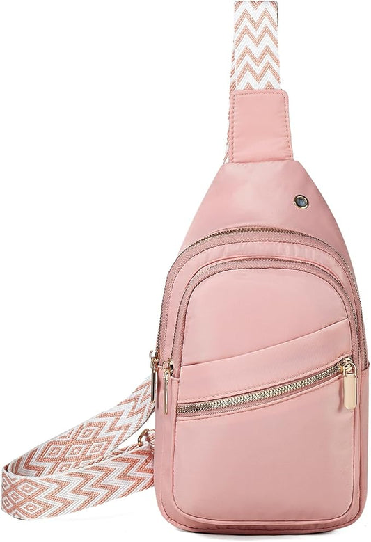 EVANCARY Small Sling Bag for Women Men, Sling Backpack Chest Daypack Crossbody Bag for Travel Outdoor Hiking