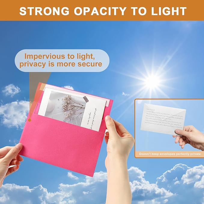 10 Assorted Colors Blank Flat Cards and Envelopes 4.25 x 5.5 Heavy Single Panel Cardstock and A2 Envelopes Self Seal 20 Packs for Wedding Invitations, Greeting Cards, Thank You Cards, Party