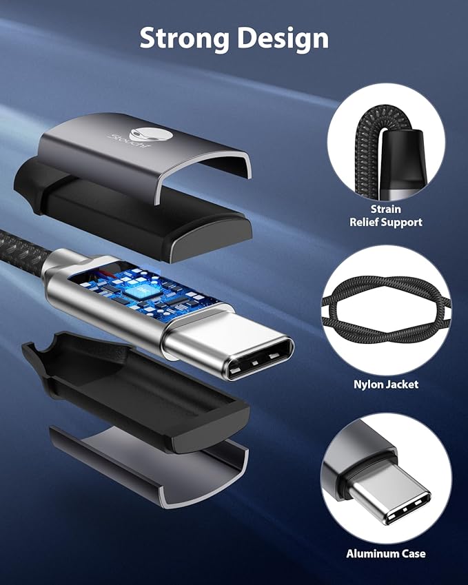 Stouchi USB C to 3.5mm Dongle Adapter (3 Packs) Type C Headphone Audio Jack Cable Cord Hi-Fi DAC Chip for iPhone 15, Pixel 9/8/7/6, iPad, Samsung Galaxy S22 S21 Ultra Z Flip Note20- Grey