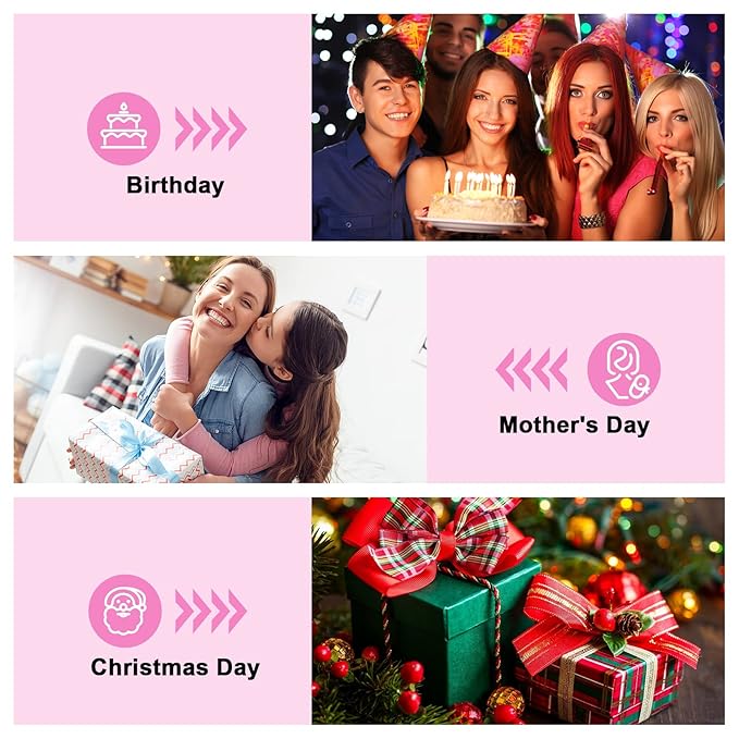 Clear Mini Makeup Bag for Purse, Small Nylon&PVC Cosmetic Travel Bag TSA Approved Toiletry Bag with Zipper, Preppy Transparent Makeup Travel Bag Coin Purse for Women Men Girls(Mini-Pink Heart)