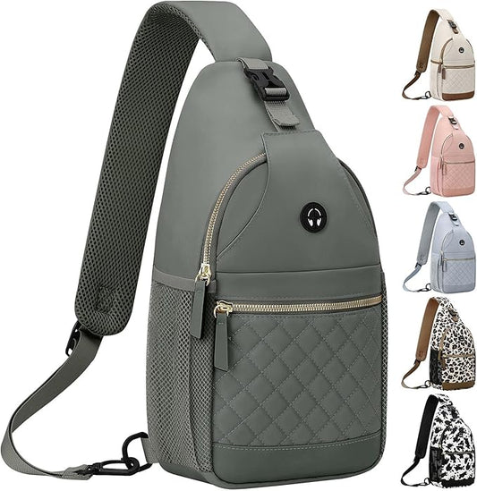 Small Crossbody Purses Bags for Women Men Travel, Chest Sling Bag Women Casual Cross Body Bag for Woman Sling Backpack